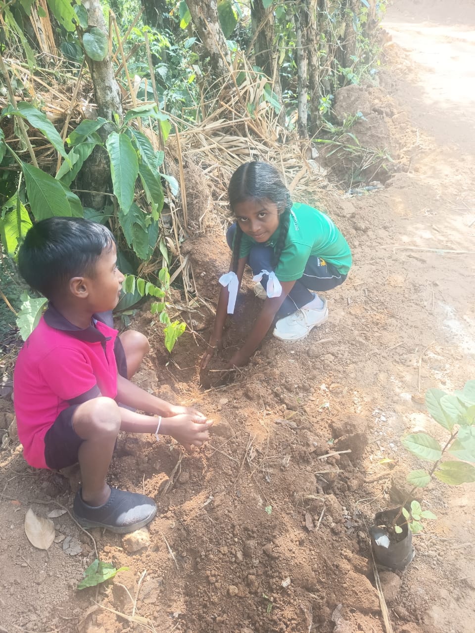Community development project in Ussapitiya
