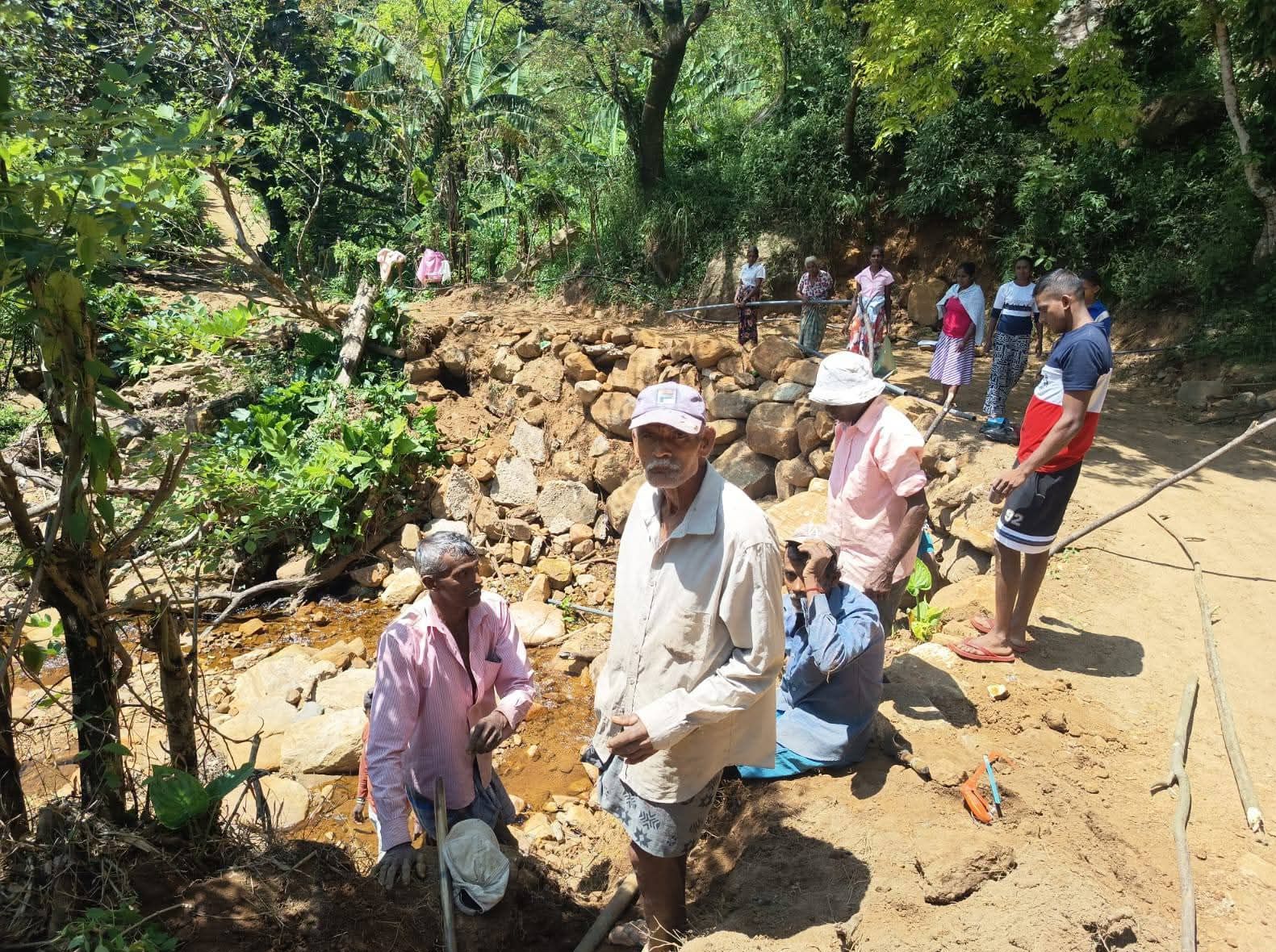 Recovery and rebuilding work underway in the Dittawa community with CDC support