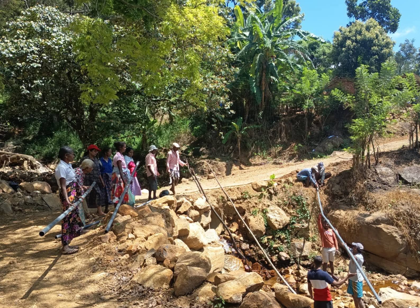 Community resilience and recovery progress in Dittawa in the weeks following the cyclone