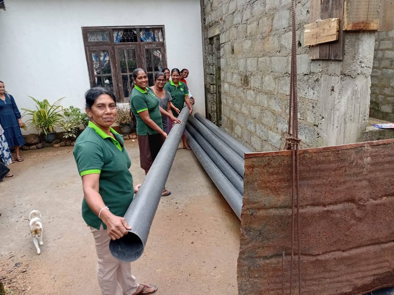 Bamboo plants distributed to farming families for paddy land restoration across Ududumbara communities