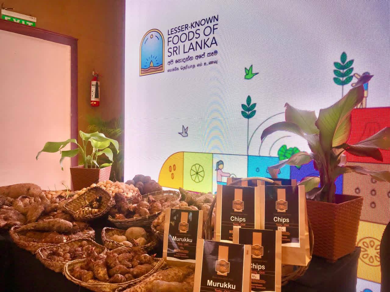 Traditional food varieties displayed at the Foods We Do Not Know exhibition